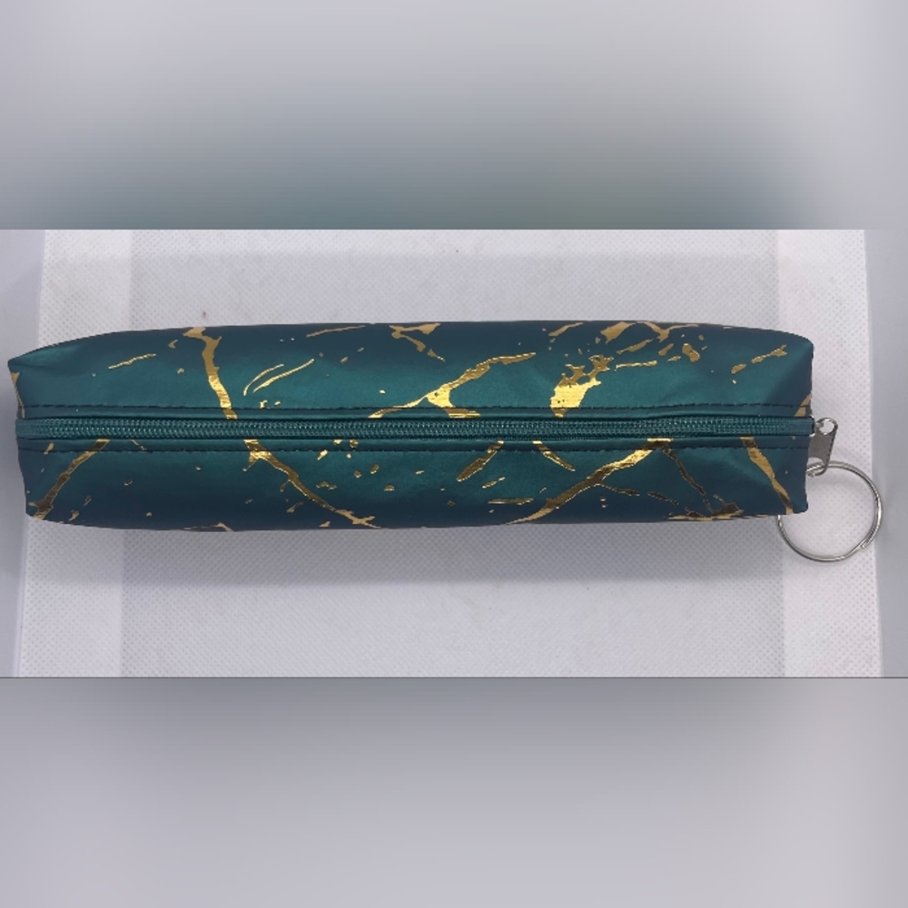 🆕 NIP MARBLED PENCIL POUCH/PURSE ORGANIZER/ EVERYTHING POUCH